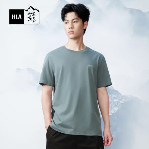 [Cool Feeling] HLA/Hailan Home Romance of the Three Kingdoms Short Sleeve T-shirt 23 Spring and Summer New round Neck Loose Print T Men and Women