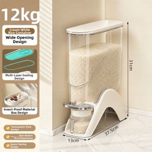 ASCOR | Anti-Insect Anti-Moisture Press-Type Rice Storage Bin