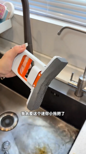 Jearry Multi-Functional Mini Mop High-Quality Absorbent Sponge Handheld Table Mop for Home Use No-Rinse Table Cleaning Tool and Kitchen Utensil