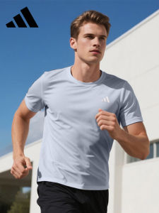 adidas | Breathable Moisture-wicking Men Short Sleeve T-Shirt Black