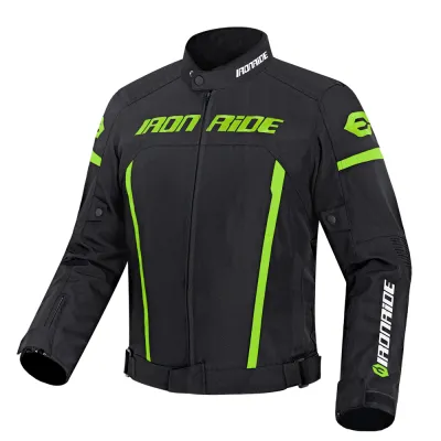 HEROBIKER Unisex Áo Khoác Đua Xe Máy Chống Thấm Nước Bộ Đồ Đua Xe Địa Hình Có Thể Tháo Rời Áo Khoác Bảo Vệ Cơ Thể Polyester Nylon