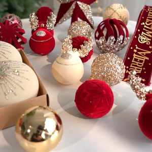 36pcs/set 4cm Christmas Ball For Xmas Tree Bauble Hanging Decorations Ornaments New Year Gift