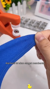 Tang Kancing Snap Untuk Kancing Pakaian Celana Sandal Sepatu Set Tang Pengikat