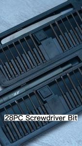 JIMIHOME Screwdriver 30 in 1 Precision Screwdriver Set Portable Light Weight Screwdriver Kits Magnetic Screw Driver Bits Hex Bit Handle Mobile Phone Repair Screwdrive Kit Tools iPhone Samsung【Local Stock】