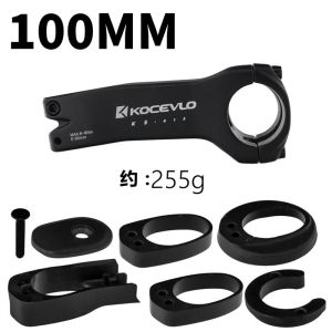 ท่อนหน้ามอเตอร์ไซค์อะลูมิเนียมไฟฟ้าที่เบาที่สุดของ KOCEVLO สำหรับจักรยานเสือภูเขา ท่อนหน้ามอเตอร์ไซค์แบบข้อต่อที่มีเส้นใยภายในเต็มที่