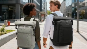 NEW ARRIVAL | BANGE BG-8109 Anti-Theft Backpack (30x13x46cm / 17L-24L) 0.90kg | Outdoor Casual Lightweight Laptop Bag 15.6" | Durable Nylon Fabric Quality Zipper Waterproof & Scratch Resistant
