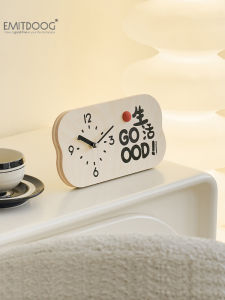 Creative Living Room Decorative Clock Tabletop Decoration Home Decoration Entree Decorations Wood Material Gift Idea