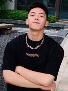 Áo Thun Cotton Nguyên Chất Màu Đen Mùa Hè Cổ Tròn Rộng Rãi Phong Cách Đường Phố Mỹ Đa Năng Thời Trang Nam Tagkita