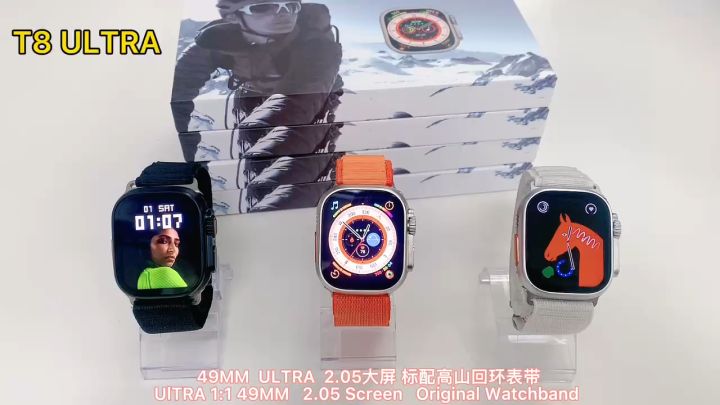 Smart Watch F8 Ultra Men Women Bluetooth Call GPS Sport Fitness