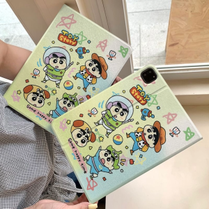 เคสไอแพด Air7 Air6 Air5 Toy ชินจัง มีที่ใส่ปากกา วัสดุTPU Gen11 Gen10 Gen9 MINI Pro11 12.9 2025