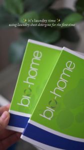 Bio-Home Laundry Sheet Detergent 25 Sheets - Eucalyptus & Rosemary