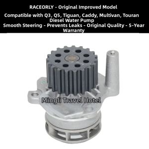 MINGJING | Diesel Water Pump Assembly For VW Touareg Passat T-Roc Caddy Audi Q3 Q5