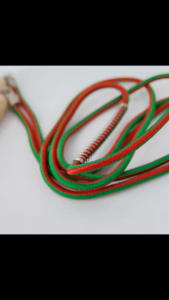 เชือกกระโดด Bigman (500S) รุ่นทนทานพิเศษ ด้ามไม้ รูปสวยงาม หรูหรา