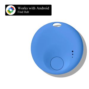 Wesolvet Waterproof Smart Tracker - Google Find Hub GFN Certified IP67 Waterproof Find Hub Location Compatible No SIM Card Needed (Android Only) for Samsung Keys Wallet Bags Car Bicycle Battery Lasts Up to 1 Year Anti-Lost