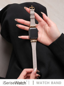 iSeriseWatch | Genuine Leather Crocodile Pattern Apple Watch Band 41mm