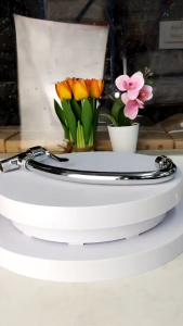 ก๊อกน้ำอ่างล่างจาน ก๊อกซิงค์ล้างจาน วัสดุคุณภาพดี ชุบโครเมี่ยม มันวาว หรูหรา (แถมเทปพันเกลียว)