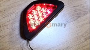 Universal 3rd Led Brake Light Tail Light Stop Light Triangle Design For Car Motorcycle