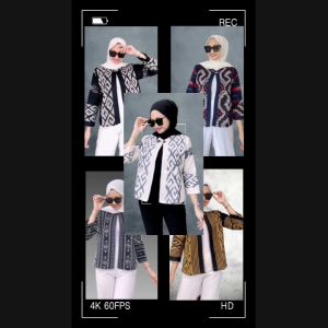 Pilihan Atasan Wanita Modern: Blus Tenun & Baju Kerja Kantor