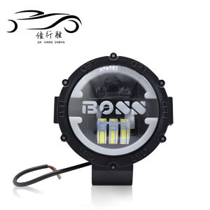 7" Round LED Pods Driving Light 150W Offroad LED Work Light Bar White DRL Flood Spot For SUV ATV Tractor Truck Jeeps 4x4 Motorcy