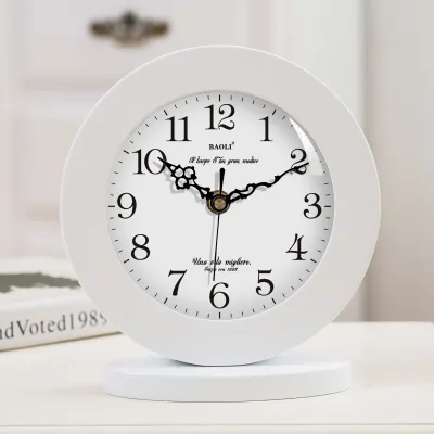 Silent Aesthetic Modern Table Clock