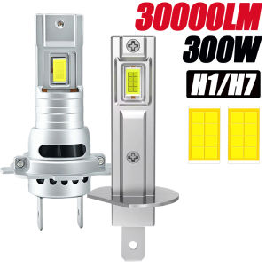 H7 LED CANBUS Bulb 30000LM Super Bright Automobile Headlight Lamp With Fan 6000K Plug And Play Ampoule Led H7 Lights for Car