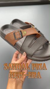 Sandal Selop Pria Dewasa Bahan Karet Anti Air 39-43 New Era MB 70181
