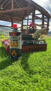 Tokai Gas Portable Jepang Tabung Mini Kompor Kecil Kaleng 235 gr Hi Cook Butane Segel Pabrik
