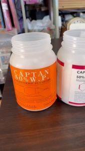 Captan 50% WP Fungicide Orchid Non-Systemic Plant Indoor Outdoor Garden Landscape Top Charcoal Compost Vegetable