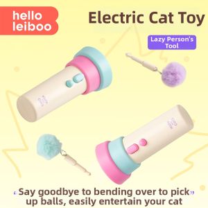 HELLOLEIBOO | One-Click Launching Recyclable Exercise Cat Toy