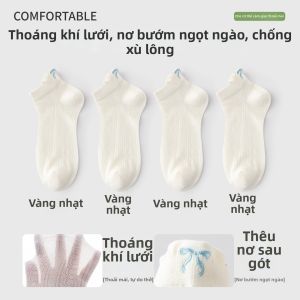 MiiOW | Vớ Thuyền Chống Hôi và Kháng Khuẩn Bằng Cotton