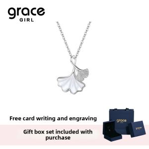 Grace Girl | Elegant Ginkgo Leaf Necklace