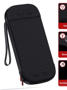 DEVASO | Slim Carrying Case for Nintendo Switch 2 Hard Shell Travel Case with 12 Game Card Slots Portable Carry Bag for Switch 2 Console