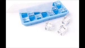 21 Cavity Silicone Ice Cube Eco Friendly Tray with Plastic Lid Ice Cube Trays Silicone Ice Tray with Removable Lids Easy Release Flexible 21 Ice Cube Molds BPA Free for Whiskey Cocktail Stackable Durable & Dishwasher Safe