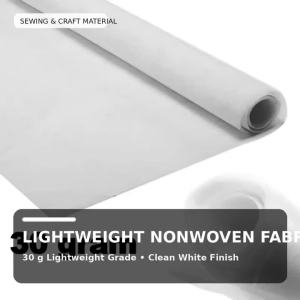 Vải Sợi Thủy Tinh Không Kiềm 30g Kích Thước 1m X 1m / 1m X 5m Sợi Cắt Ngắn Dùng Cho Thủ Công DIY Bằng Nhựa Chống Rách Vải Không Dệt