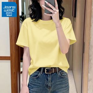 Jeanswest | Áo Thun Mùa Hè Cotton Tím Kích Cỡ Nhỏ