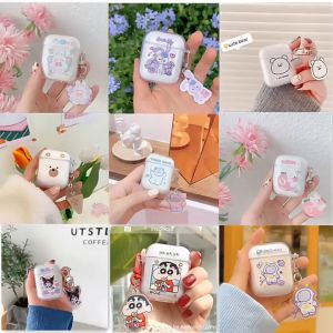 เคสแอร์พอด การ์ตูน แอร์พอดAirpod 1/2/ Pro หูฟังบลูทูธไร้สายพร้อมเคสลายร์น่ารัก พร้อมไมโครโฟนแบบพกพา