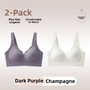 MsPai | Large Size Gathering and Shaping Push-up Bra Seamless