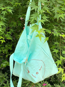 กระเป๋าผ้าฝ้ายใบใหญ่แบบสะพายไหล่ข้างเดียวสำหรับฤดูร้อน กระเป๋าช้อปปิ้งใบใหญ่แบบบาง กระเป๋าถือแบบลำลอง กระเป๋าถือแบบลำลอง