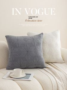 Living Room Sofa Cushion Accessible Luxury Fancy 2024 Fall and Winter New Arrival Pillow Liner Square Not Easy to Collapse Cream Wind