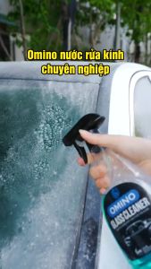 Bình Xịt Rửa Kính Xe Ô Tô OMINO M86 500ml Làm Sạch Vết Bẩn Tăng Độ Sáng Bóng Cho Kính Xe Gương xe Dễ Dàng