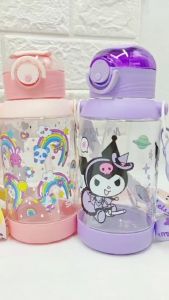 700ml Kids Water Bottle BPA Free with Straw Botol Air Kanak (BGJAYA)