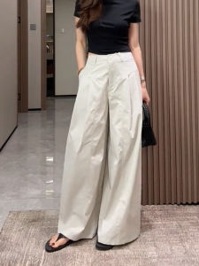 MANMI | Quần Âu Cao Waist Wide Leg Thoáng Rộng