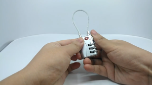 TMS - Gembok TSA Koper Tas Perjalanan Travel Padlock Dengan Password 3 digit kombinasi anti maling