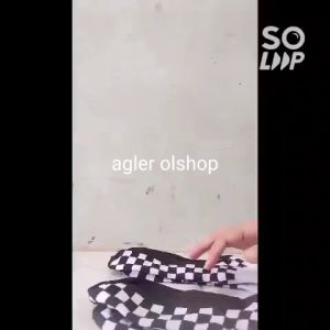 4PASANG KAOS KAKI PENDEK MOTIF CATUR -KAOS  KAKI SPORT UNISEKS