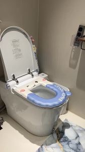 Silicone Toilet Seat Cover Household EVA Waterproof Universal Toilet Pad Penutup Tandas Duduk 马桶垫