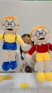 ĐỒ CHƠI NOBITA NHỒI BÔNG GẤU BÔNG XUKA 40CM HOẠT HÌNH DOREMON