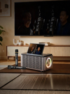WESTDING | Hệ Thống Karaoke Bluetooth với Micro KTV Hiển Thị Lời Bài Hát Dùng cho Nhà