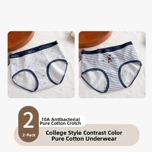 MiiOW | Cotton Antibacterial Crotch Seamless Underwear