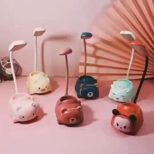 Đèn bàn học đọc sách làm việc hình con mèo đèn học cho bé hình thú dễ thương