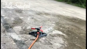 Penyiram Taman Berputar 3 Head Semprotan Air 360 Derajat Anti Karat Untuk Rumput Tanaman